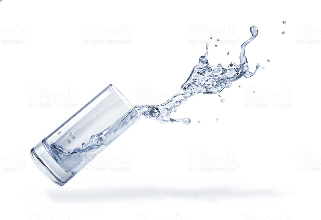 Spilling Water Behind You