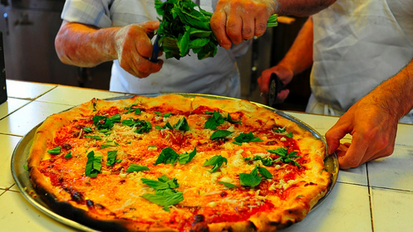Di Fara Special from Dom DeMarco's Pizzeria
