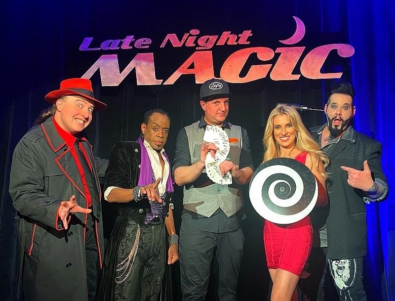 Be entranced by Late Night MAGIC
