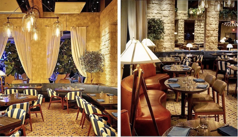 Inside of the Restaurant