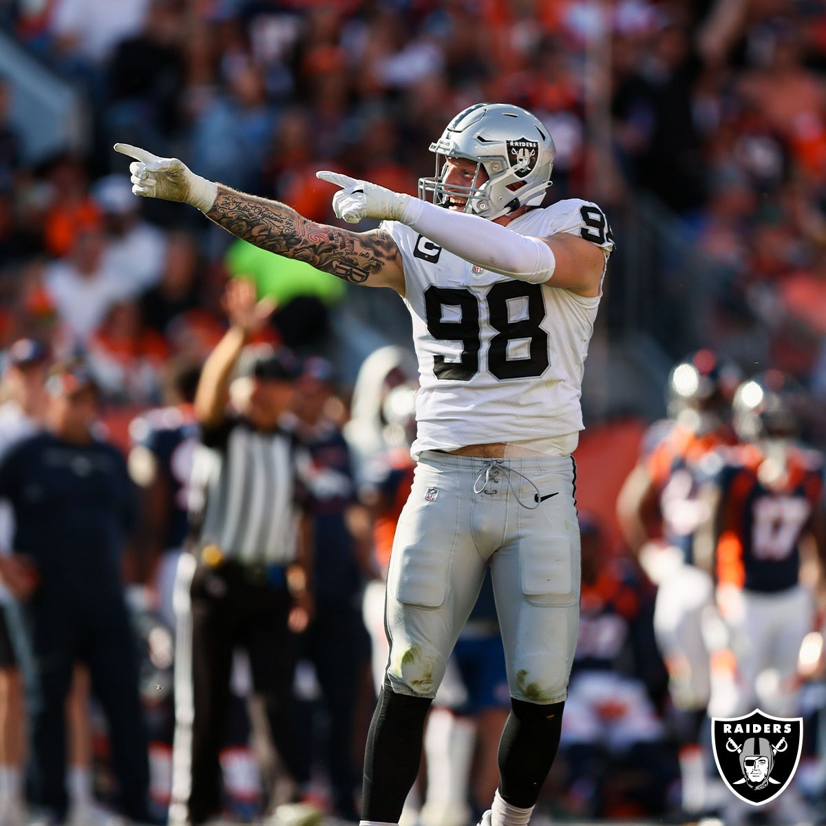 #5 The entire Las Vegas Raiders defense